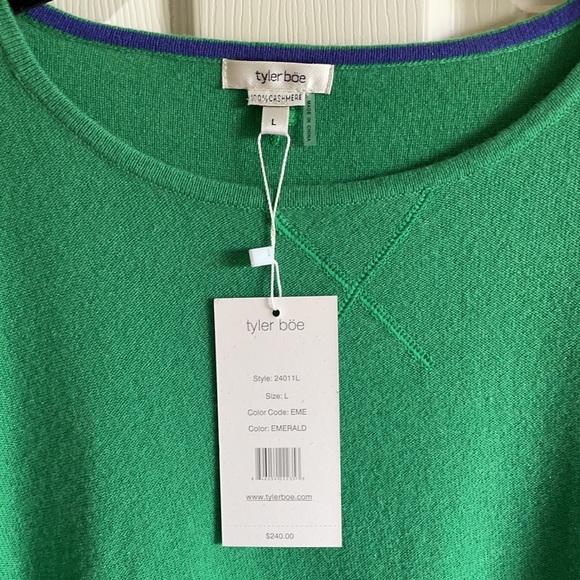 Tyler Boe Green Poncho - Picture 2 of 3